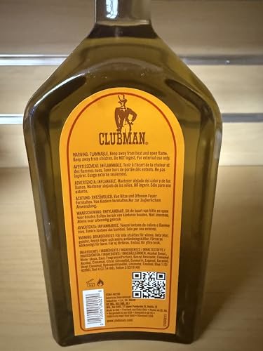 Clubman Pinaud Virgin Island Bay Rum After Shave Cologne, 12 fl oz