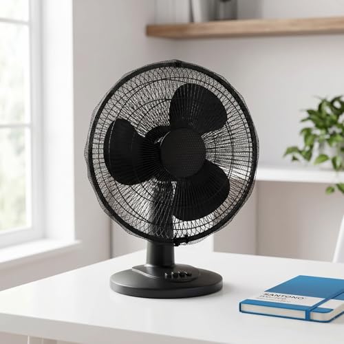 NUOBESTY 6-Pack Child Safety Fan Covers, 16-Inch Mesh Protective Netting