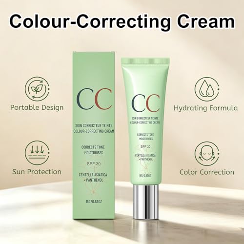 GlowMy Colour-Correcting CC Cream SPF 30 – Lightweight Foundation