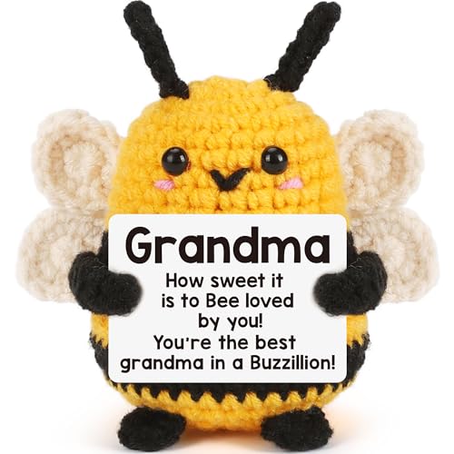 Handmade Crochet Bee Gift for Grandma - Heartfelt Keepsake