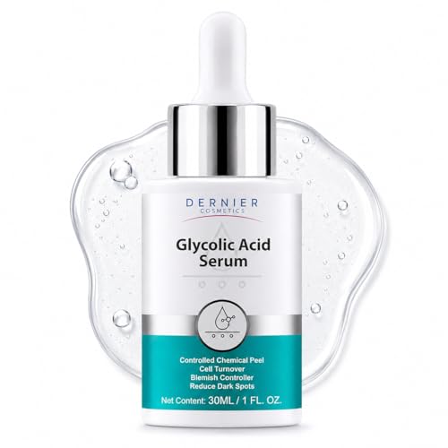 Dernier Glycolic Acid Serum 5% + Hyaluronic Acid for Skin Resurfacing