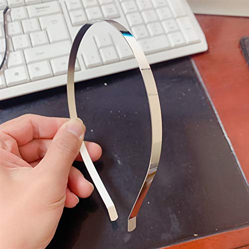 15 Pcs Metal Headband Frames for DIY Hair Accessories and Crafts