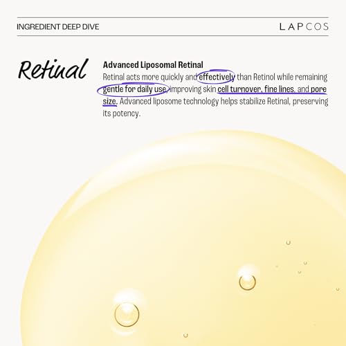 LAPCOS Retinol Face Mask - Firming & Soothing Hydration (5EA)