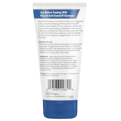 Nizoral Pre-Shampoo Scalp Exfoliator for Dandruff Relief, 5 oz
