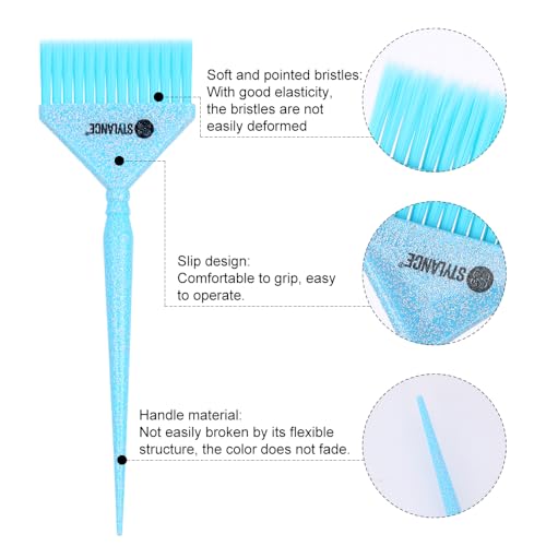 STYLANCE Hair Coloring Brush Set - Professional Dye Application Tools
