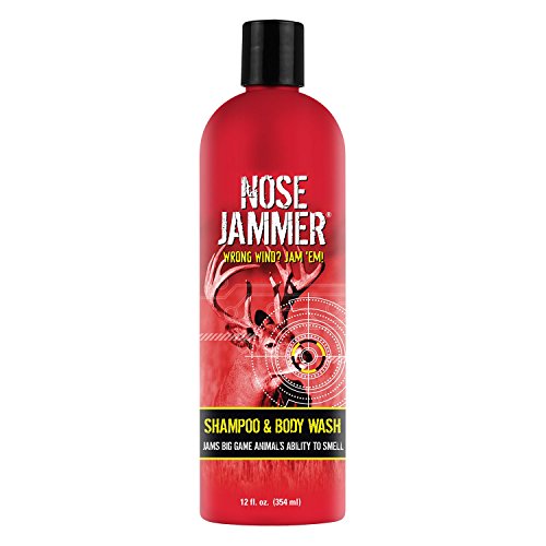 Nose Jammer Hunting Body Wash & Shampoo - Scent-Free, Moisturizing 12 oz