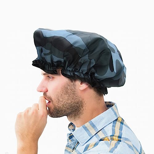 Shower Cap for Men Women Spa Home Use,Hotel and Hair Salon