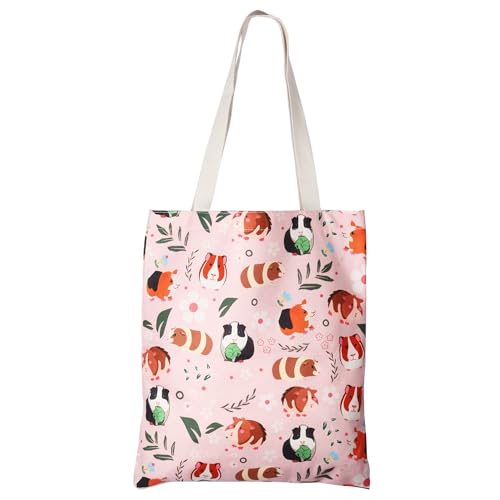 Guinea Pig Makeup Bag - Cute Cotton & Linen Zipper Pouch Tote