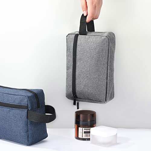 Reginary Dark Color Minimalist Toiletry Bags - 4 Pcs Water Resistant