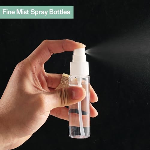 18-Pack Leak-Proof Travel Toiletry Bottles Set - BPA-Free Containers