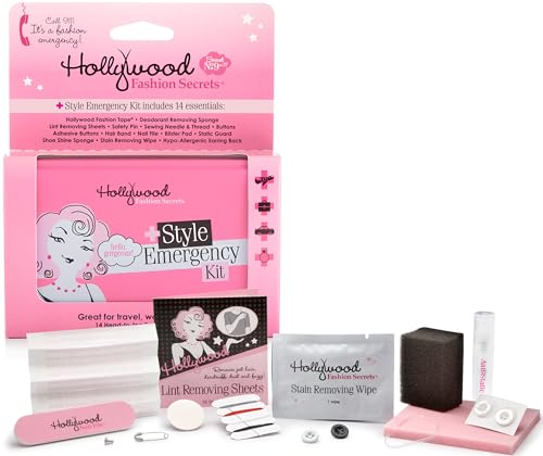 Hollywood Fashion Secrets Style Emergency Kit - 14 Essential Tools for Fashion Fixes