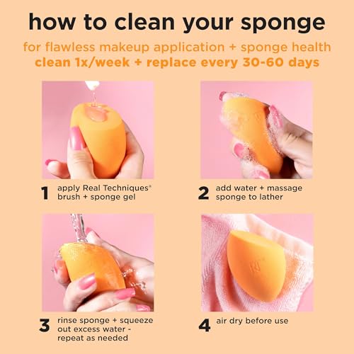 Real Techniques Makeup Sponge Superstars 3-Piece Gift Set