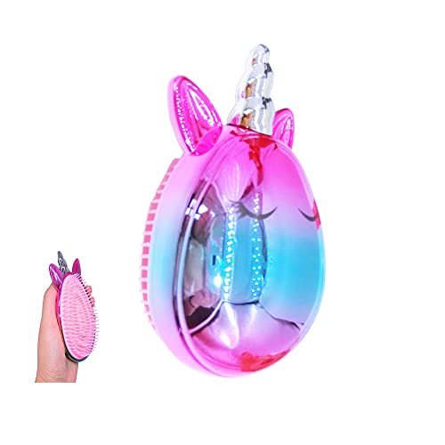 Artkingdome Unicorn Blue Comb Hair Brush Detangling Anti-Static Soft Massage for Women & Men