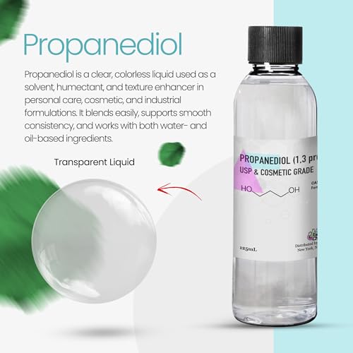 Propanediol PDO Liquid 1,3 - Cosmetic Grade (250 mL)