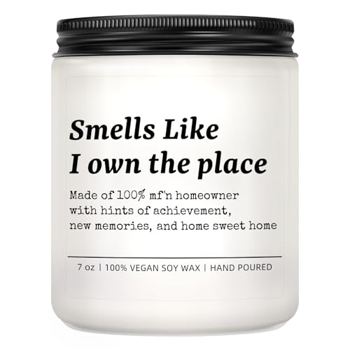 Lavender Scented Candle - Humorous Housewarming Gift