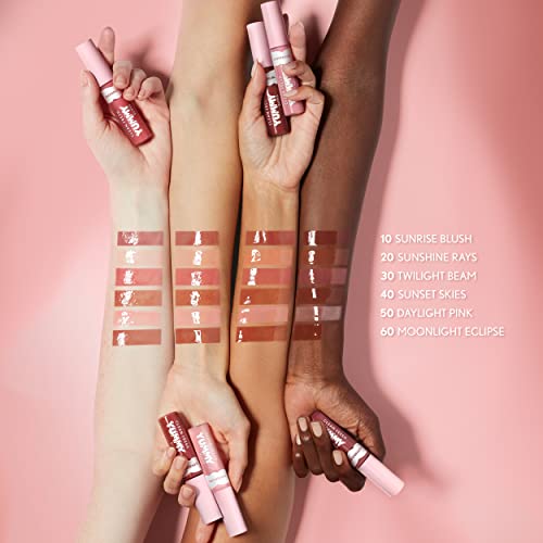 COVERGIRL Clean Fresh Yummy Gloss Daylight Pink 50 Lip Gloss 0.33oz - Hydrating, Vegan, Glossy Shine