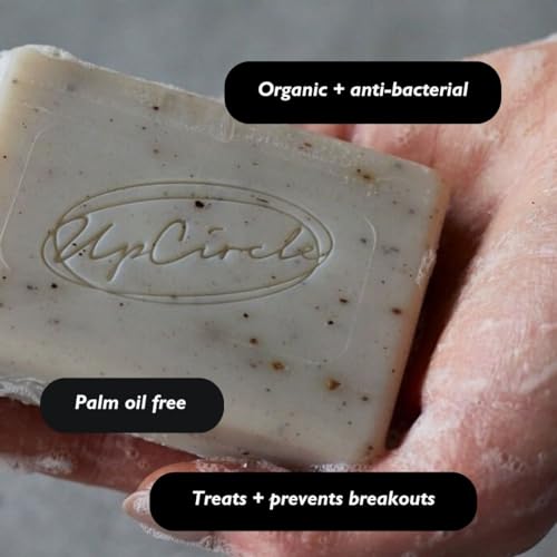 UpCircle Organic Fennel & Cardamom Chai Soap Bar - 3.5oz Vegan Cleanser for Face & Body