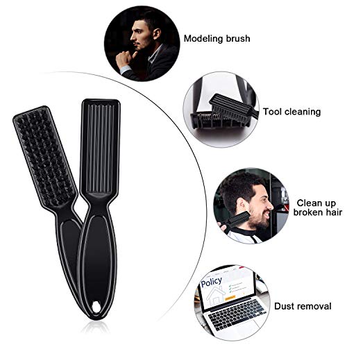 Boao Barber Clipper Cleaning Brush Set - 3 Pieces Nylon Brushes