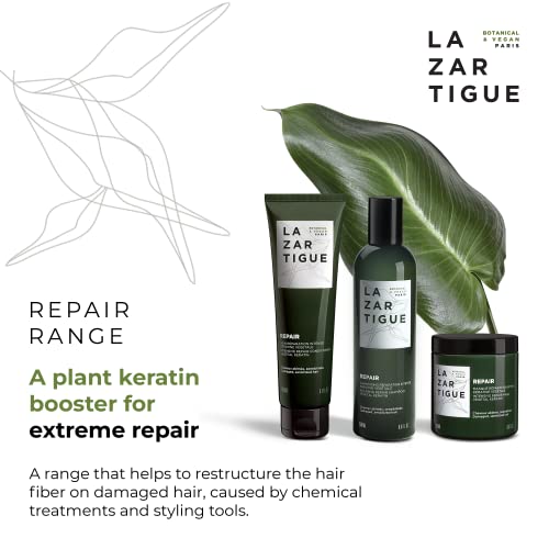 Lazartigue Repair Hair Mask - Vegan Keratin Treatment for Damaged Hair