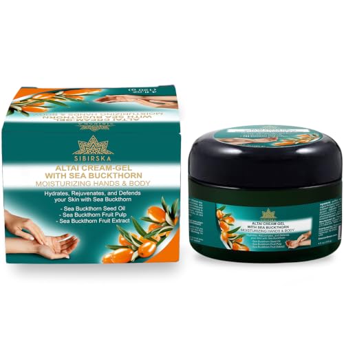 Siberian Green Sea Buckthorn Omega 7 Moisturizing Hand & Body Cream Gel