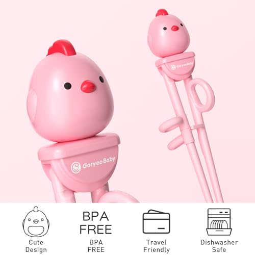 Kids Training Chopsticks with Portable Case - BPA-Free & Adjustable