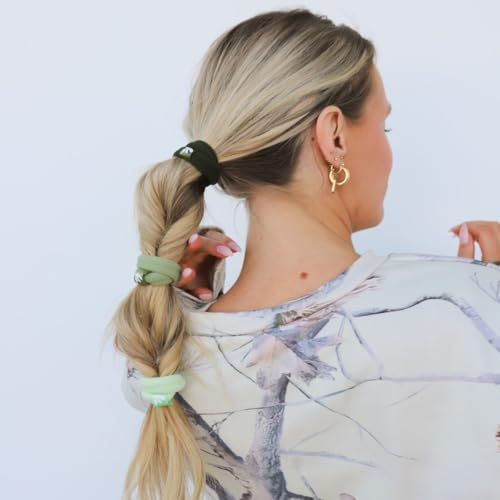 KAXI High Intensity Nylon Hair Ties - Gentle No-Damage Ponytail Holders