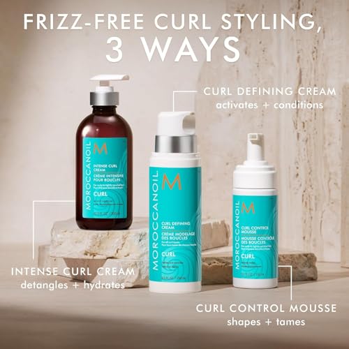 Moroccanoil Curl Defining Cream 2.53 Fl Oz - Nourishing Hair Styling Product