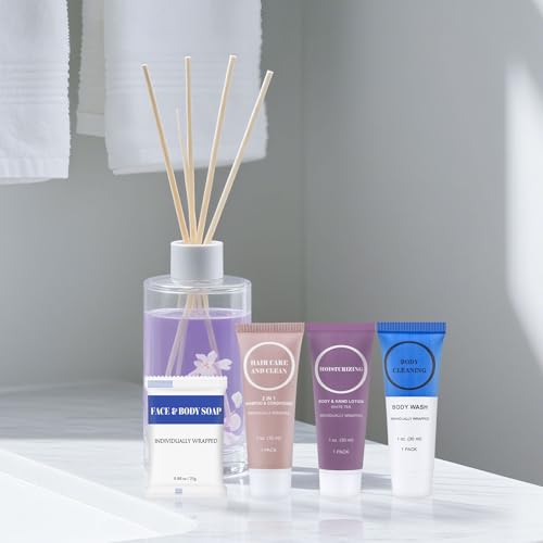 Travel Size Toiletry Set Bulk 1oz 160 Pack – Individually Wrapped Kits
