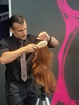 Tearsheet Luxury Boar Bristle Hair Brush for Smooth, Frizz-Free Styling