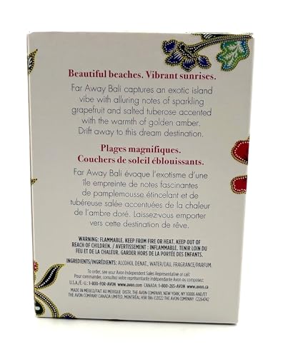 AVON Far Away Bali Eau de Parfum for Women, Floral Fruity Scent, 1.7 fl oz