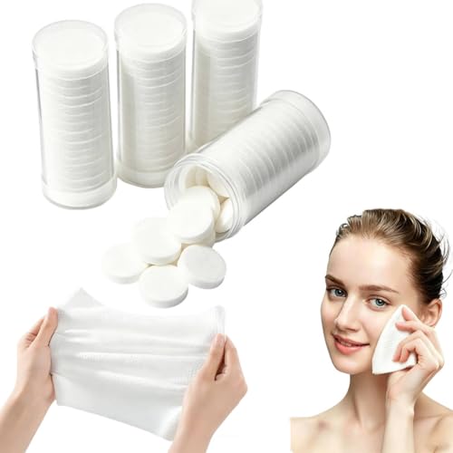 Compressed Disposable Face Towels - White, 80 PCS for Travel