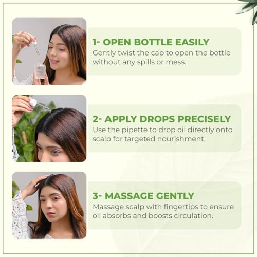 Scalp Hair Growth Serum - Nourishing Formula with Rosemary & Biotin