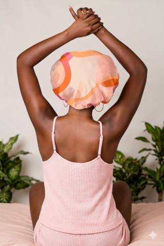 Glow By Daye Extra Large Satin Bonnet – Adjustable Reversible Sleep Cap