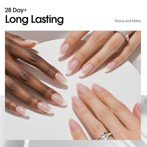 VENALISA Milky White Gel Nail Polish – 10ml Soak Off UV Gel