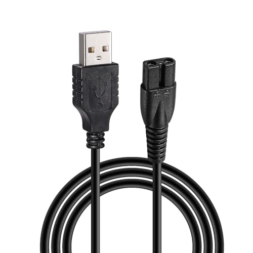Suttik Hair Clippers USB Charging Cable & AC Adapter - 5FT