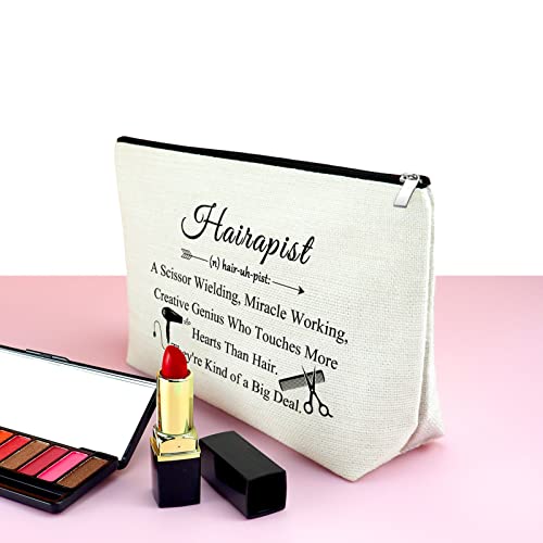 Mxrymvu Hairdresser Appreciation Gift Makeup Bag 0790_NO2 for Women, Cosmetology, Hair Stylist Present