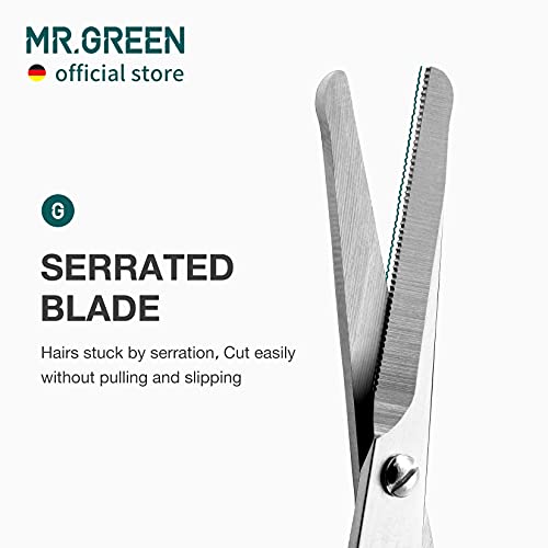 MR.GREEN Mustache Scissors Mr-2005 - Stainless Steel Facial Hair Trimmer