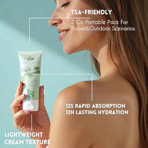 Beef Tallow Face Balm with Organic Jojoba & Herbal Fragrance, 2 Oz - Dr.Herbarius