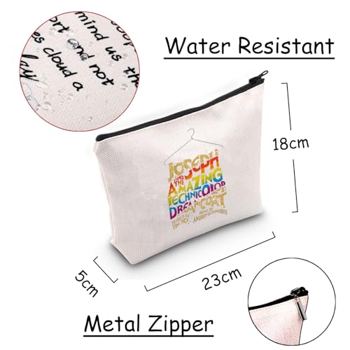 Joseph and the Amazing Technicolor Dreamcoat Musical Makeup Bag