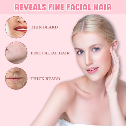 NILUTO Hair Identifier Spray for Dermaplaning & Face Shaving - 2 Pack