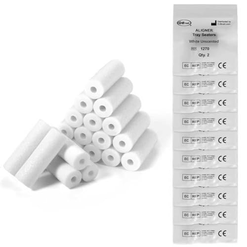 B Rush Aligner Tray Seaters for Invisalign - 20 Pcs Silicone Chewies