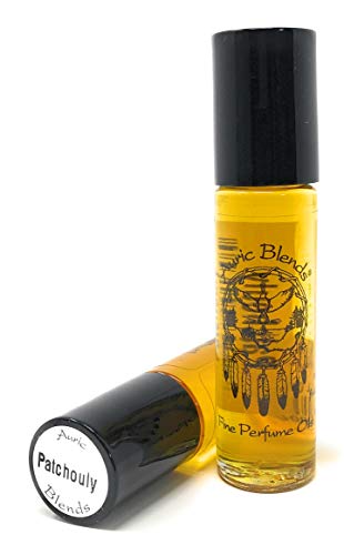 Auric Blends Patchouli Roll-On Perfume Oil | Vegan & Alcohol-Free, 0.33 Fl. Oz