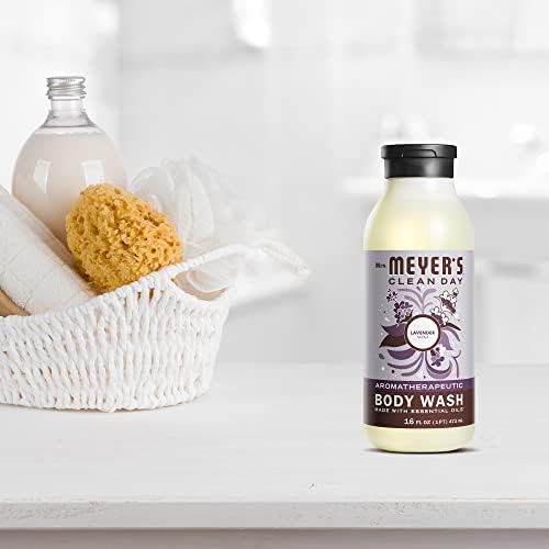 Mrs. Meyer's Clean Day Lavender Moisturizing Body Wash, 16 oz