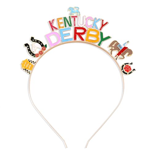 Mokkia Floral Horse Tiara Headband for Women - Pattern A