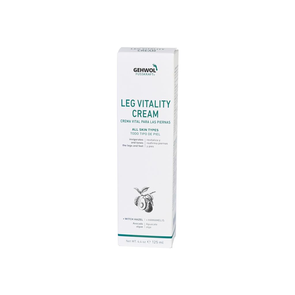 GEHWOL Leg Vitality Cream - Soothing Relief for Tired Legs | 4.4 Ounce