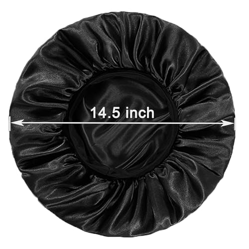 Vidsel 2-Pack Reversible Satin Sleep Bonnet for Hair Protection
