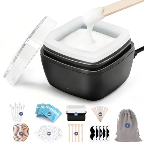 Nose Wax Kit for Men & Women - Ear Hair Removal with 120g Wax