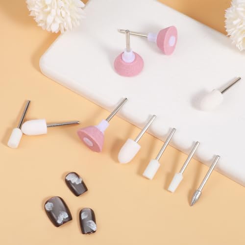15 PCS Electric Nail Drill Bits Set for Manicure & Pedicure