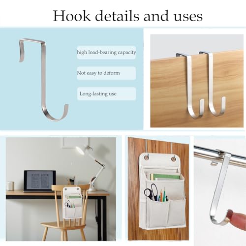 Over The Door Hanging Organizer - Multi-Pocket Wall Storage for Home & Office