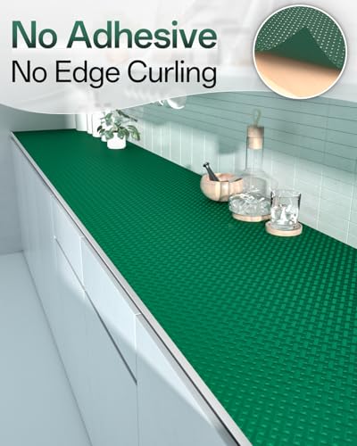 GTJ Non-Slip Shelf and Drawer Liner - 12in x 20ft EVA Waterproof Mat